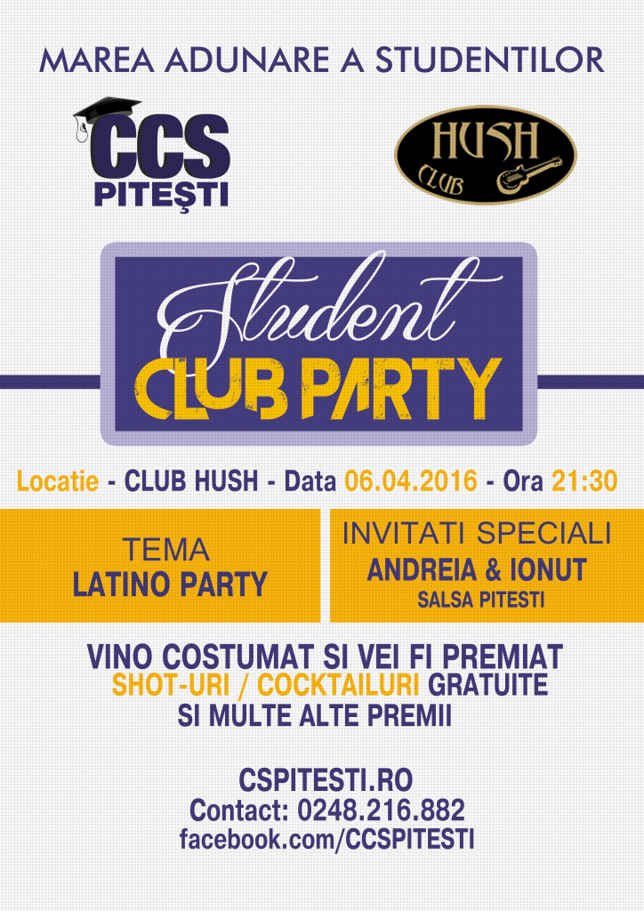 STUDENT CLUB PARTY..